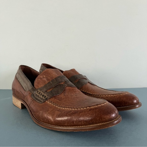 Bacca Bucci Mens Breathable Loafer Shoes Bacco Bucci Polari Brown